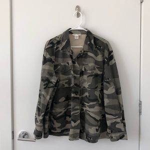 Windsor Oversized Camo Jacket